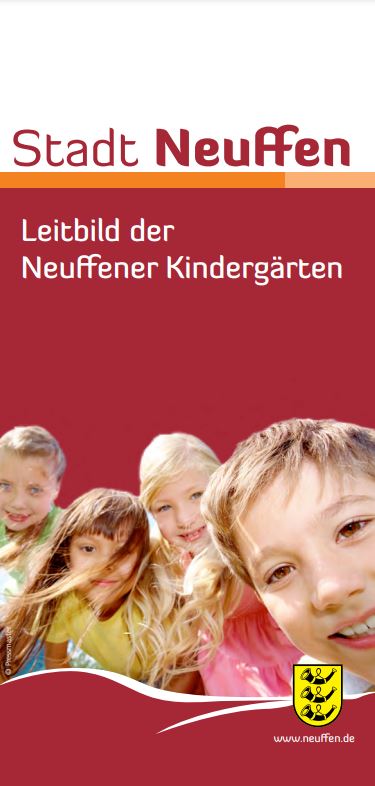  Bild Deckblatt Flyer Leitbild der Kindergärten 